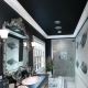  Black stretch ceilings: features of the application in the interior