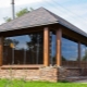  Glazed gazebos: beautiful building options